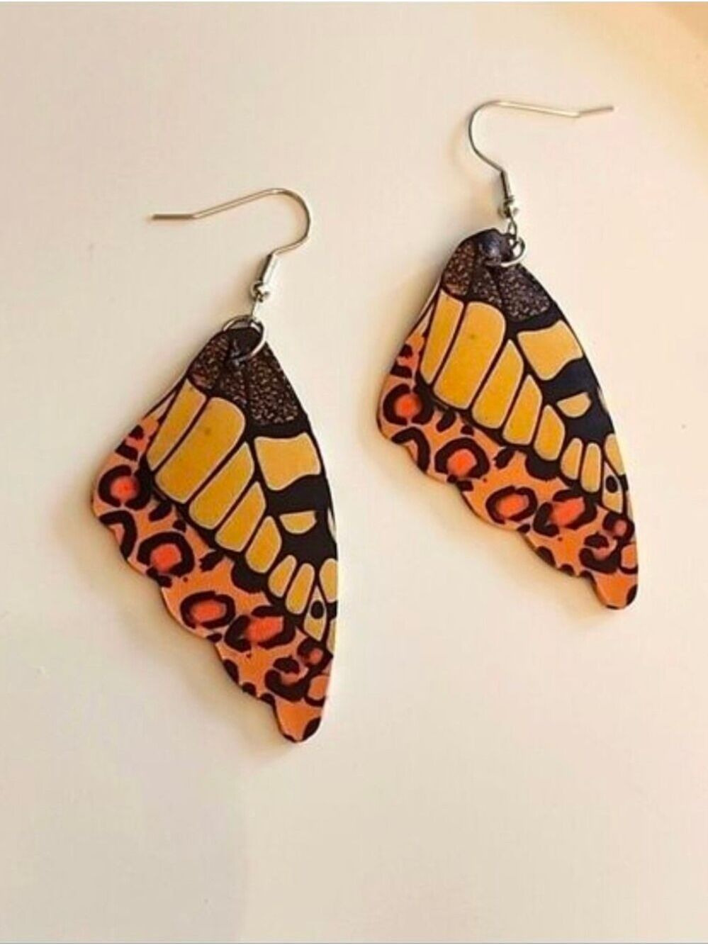BUTTERFLY Earrings Butterfly Wing Spring Summer Fall